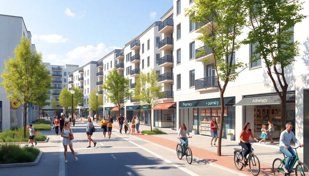 Какие факторы делают район привлекательным для жизни - иллюстрация