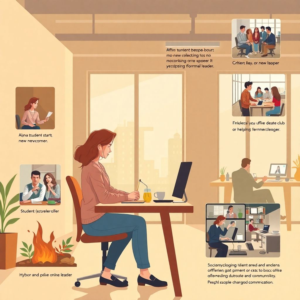 Психологические аспекты знакомства с новым сообществом и адаптации к нему