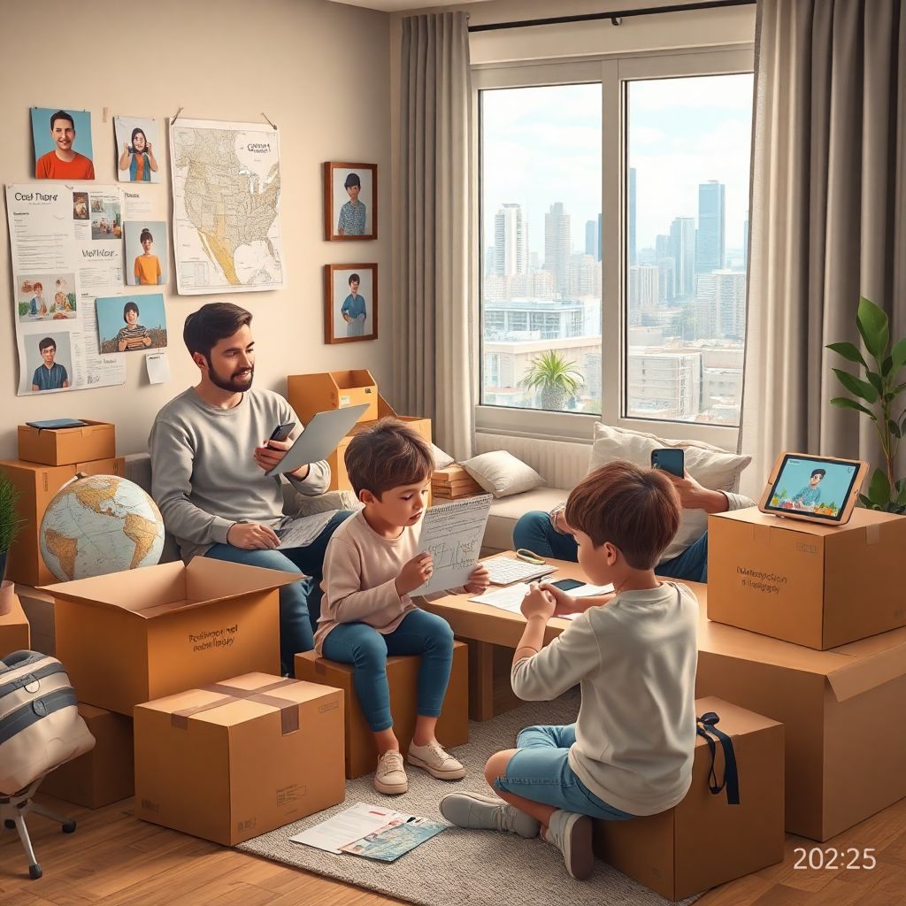 Как переезд влияет на семейные отношения и адаптацию детей в новой среде