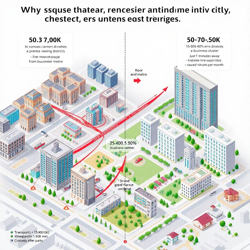 Стоимость аренды в разных районах: ключевые факторы формирования цен