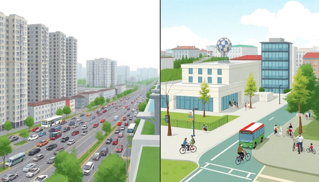 Как определить уровень комфорта района для семьи - иллюстрация