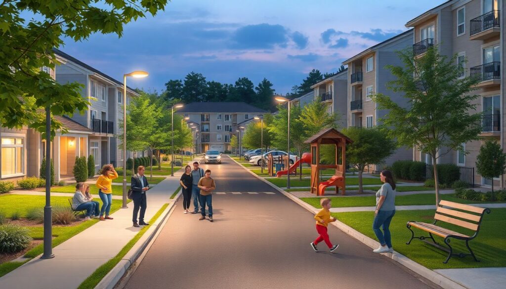 Как определить уровень комфорта района для семьи - иллюстрация