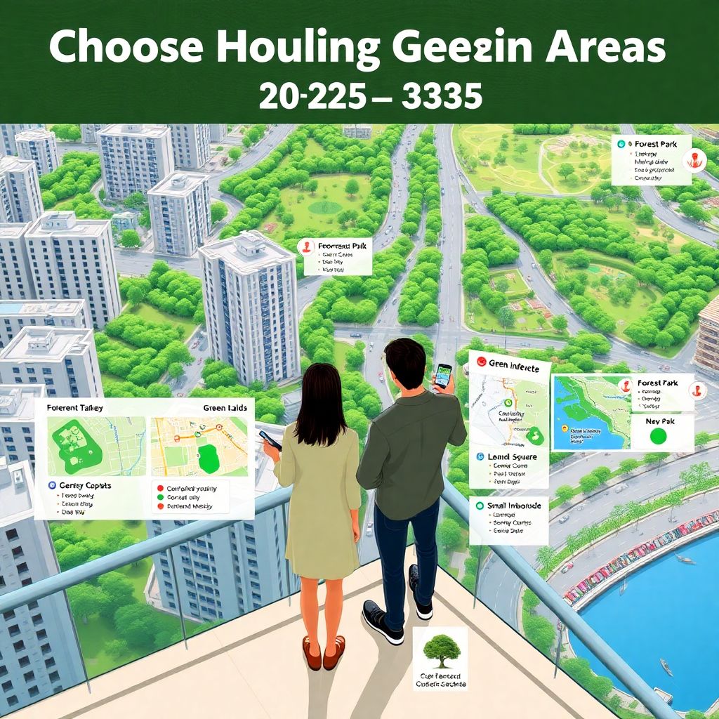 Роль зелёных зон в выборе места жительства и качестве городской среды