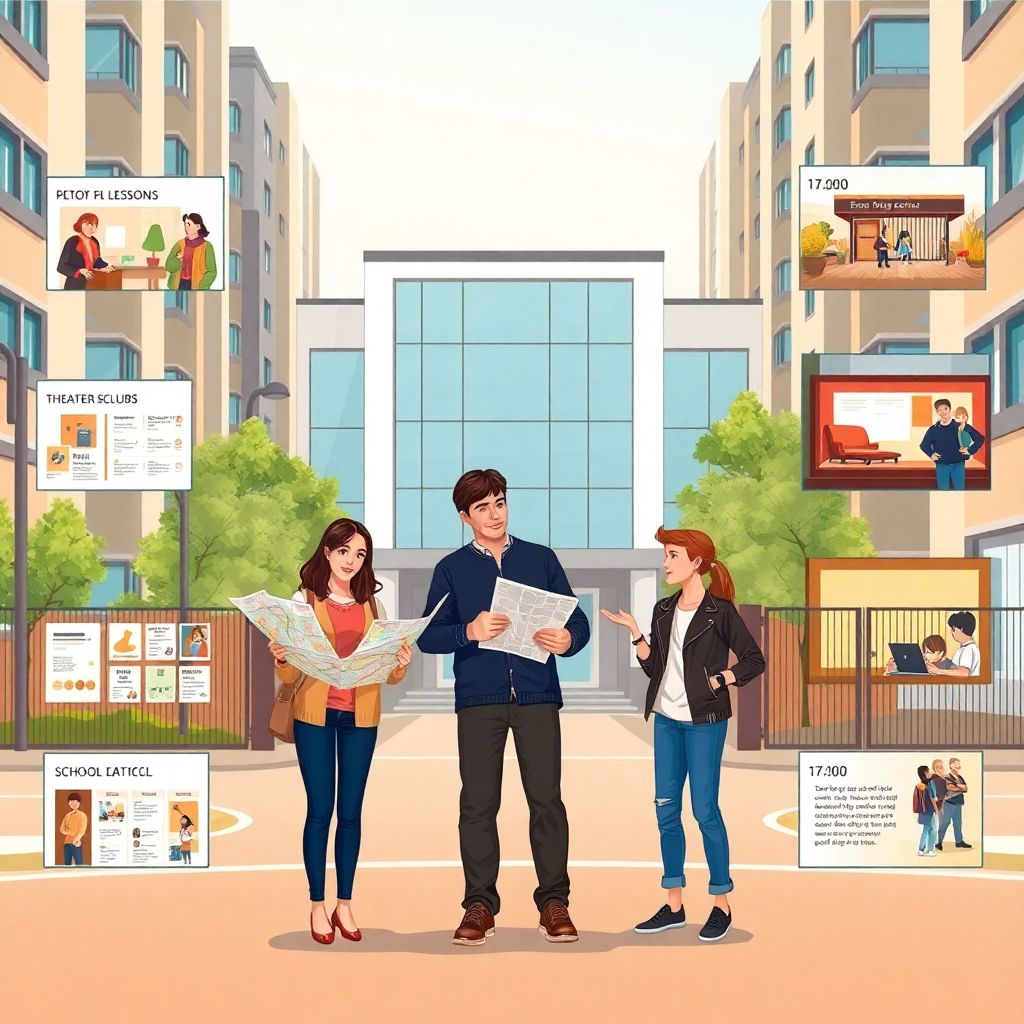 Как выбрать район с хорошей школой и кружками для семьи с детьми